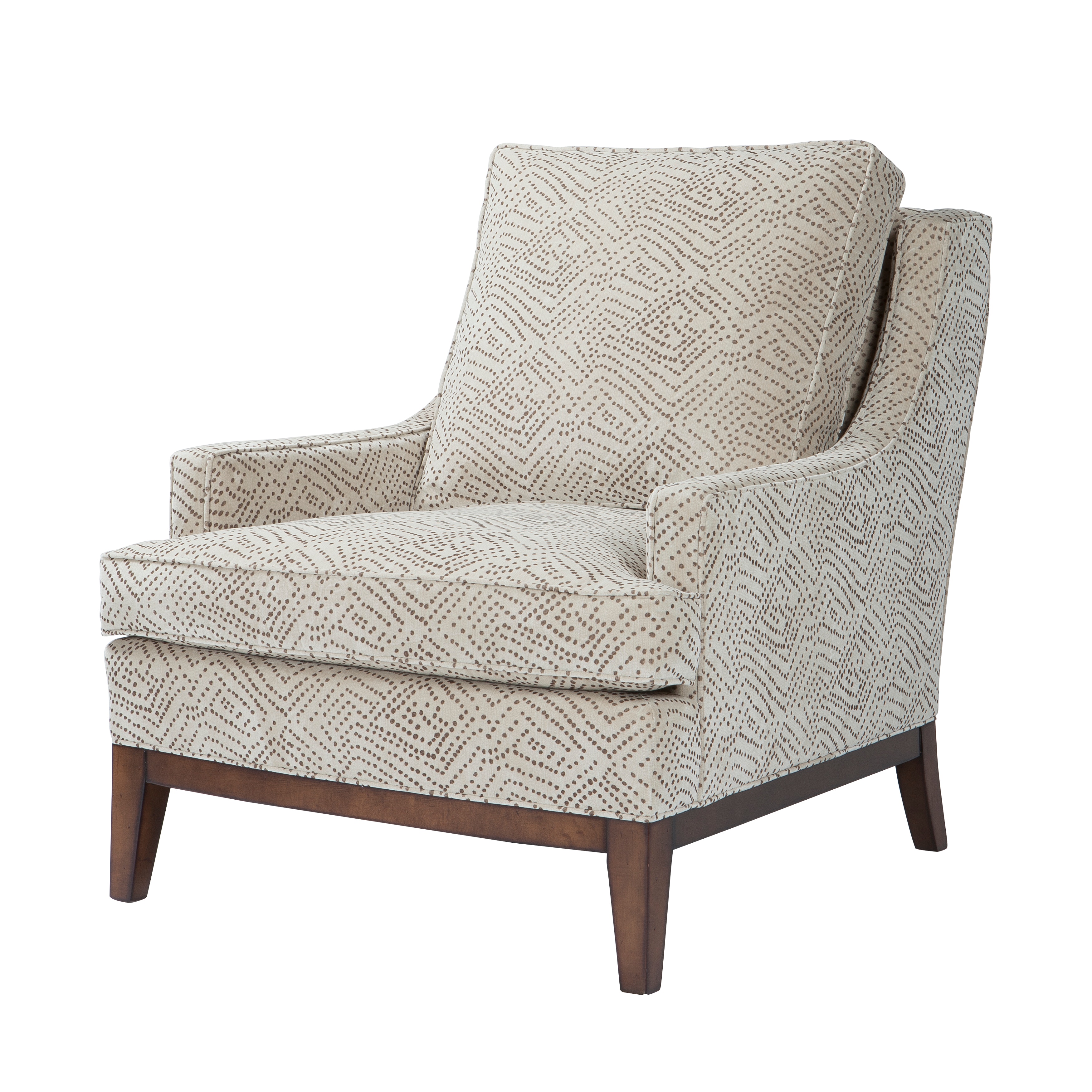 Theodore Alexander Living Room Welted Bridget Chair 9161 | Hickory
